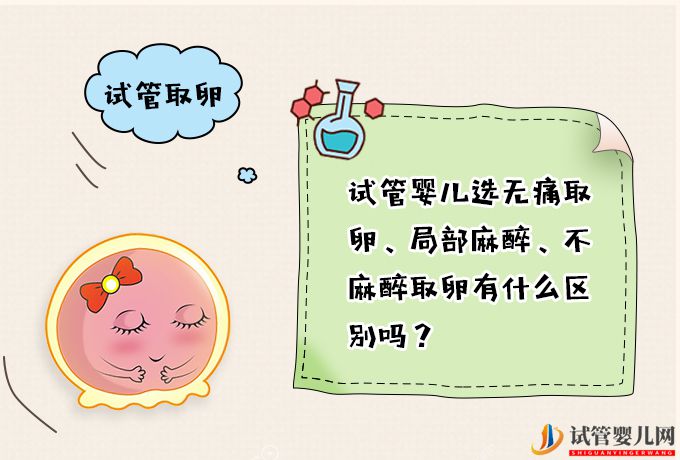 試管嬰兒選無痛取卵、局部麻醉、不麻醉取卵有什么區別嗎？(圖2)