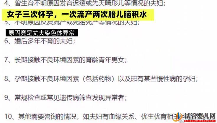 女子三次懷孕一次流產兩次胎兒腦積水原因竟是丈夫染色體異常(圖2)