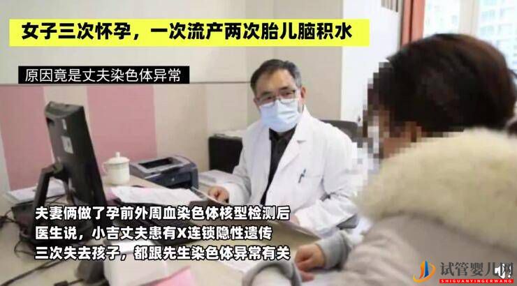 女子三次懷孕一次流產兩次胎兒腦積水原因竟是丈夫染色體異常(圖1)