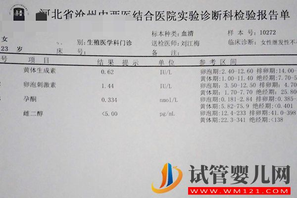 試管促排四項(xiàng)激素值看法詳解：指標(biāo)正常值范圍可做參考(圖2)